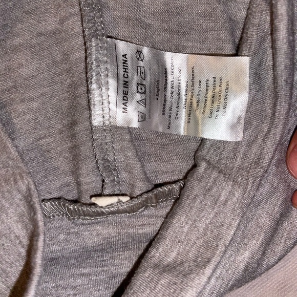 Maternity Leggings Gray - Picture 6 of 8